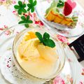 のん♪♪のん's cooksnap of when they made 梨のコンポート バニラアイス添え.