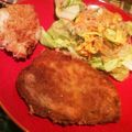 Pigpopo's cooksnap of when they made シンプルだけど本格派ミラノ風カツレツ.