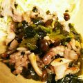 hamupuchi's cooksnap of when they made 簡単☆豚肉とほうれん草のサッパリ塩炒め.