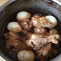 書セラピスト流香's cooksnap of when they made 鶏手羽元と卵の煮物.