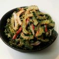 めりり's cooksnap of when they made ゴーヤとカニカマの胡麻和え★.