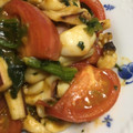 クック762C2U☆'s cooksnap of when they made イカと小松菜とトマトのカレー炒め.
