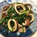 ミィソル's cooksnap of when they made ごはんもりもり！イカの生姜焼き.