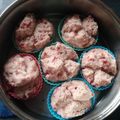 Booness's cooksnap of when they made HM☆いちごのむしパン☆おやつ.