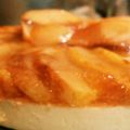アスカ０２１５'s cooksnap of when they made 桃のコンポートレアチーズケーキ.