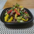 ダイナマイト漆黒's cooksnap of when they made 牛肉とパプリカ・青菜のズーラン炒め☆.