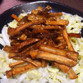 becky0118's cooksnap of when they made 得意の時短で!!ごぼうの唐揚げ.
