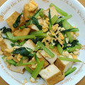 クック823Q3O☆'s cooksnap of when they made 小松菜と厚揚げの中華風炒め.