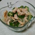 Lily322's cooksnap of when they made オクラとささみのヘルシー梅サラダ.