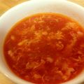 ほたるぴか02's cooksnap of when they made 余ったトマト缶で☆トマト卵スープ.