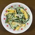 早起きまま's cooksnap of when they made ゴーヤとパプリカのごまマヨネーズサラダ.