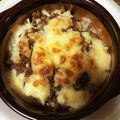 ★TUBAPYON★'s cooksnap of when they made 茄子豚ひき肉のチーズ焼き.