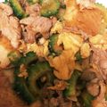 ペコちゃん♬'s cooksnap of when they made 簡単美味しい☆ゴーヤチャンプル.