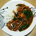 えま＊'s cooksnap of when they made 冷凍シーフードMIXで、シーフードカレー.
