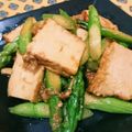 うひょっとこ's cooksnap of when they made ♡ガリバタ醤油で厚揚げのソテー♡.