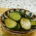 赤い電話's cooksnap of when they made 簡単☆きゅうりの浅漬け.