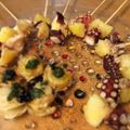 KOBEistrot's cooksnap of when they made お花見にアンチョビポテトとタコピンチョス.
