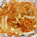 ちゃつ2's cooksnap of when they made にんじんと玉ねぎのきんぴら 作り置き.
