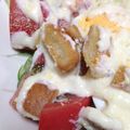 ゼブラフィッシュ's cooksnap of when they made 豆腐クリーム♪シーザーサラダドレッシング.