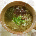 ☆Rokko☆'s cooksnap of when they made 押し麦ときのこのとろとろおろしスープ.