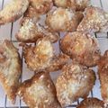 miumini's cooksnap of when they made ササミのカレー唐揚げ.