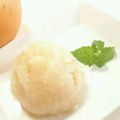 ＝kimi＝'s cooksnap of when they made 梨シャーベット.