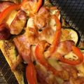 〜遊馬子〜's cooksnap of when they made ナスとウインナーのバジルソースピザ✨.
