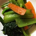 yumifys's cooksnap of when they made 小松菜とにんじんのナムル.