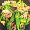 misia12's cooksnap of when they made 万願寺唐辛子と牛肉の炒め煮.