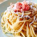 ____mr____'s cooksnap of when they made 焼きたらこパスタ.