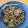 ⭐けい⭐'s cooksnap of when they made 野沢菜と豚肉の混ぜご飯.