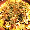 sawax2's cooksnap of when they made 糖質オフ♪オカラたっぷりお好み焼き.