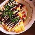 anthem0507's cooksnap of when they made もやしと豚肉の簡単☆とん平焼き♪.