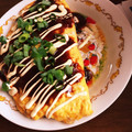 anthem0507's cooksnap of when they made もやしと豚肉の簡単☆とん平焼き♪.