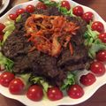 クルルのおじさん's cooksnap of when they made スタミナビーフサラダ.