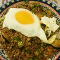 ハッピィ0730's cooksnap of when they made ☆麻婆おくらライス☆ピリ辛アジアン風.
