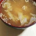 あさここなっつ's cooksnap of when they made ごま油香るきゃべつのお味噌汁.