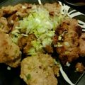 tanumaru62's cooksnap of when they made 簡単！激ウマ チキンとネギ塩ダレ.
