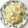 RoomA's cooksnap of when they made 簡単！白菜ともやし豆腐 鶏肉の中華スープ.