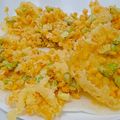 ＊あなご＊'s cooksnap of when they made とうもろこしとアスパラのかき揚げ.