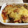 ayu_man's cooksnap of when they made ナスとズッキーニのグラタン.