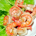 mmmmilk's cooksnap of when they made 簡単♪あっさり♪海老のねぎ塩レモン炒め☆.