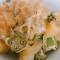 tekkokko☆'s cooksnap of when they made じゃがいもとオクラのバター醤油炒め.