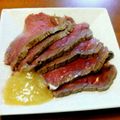ぱせりんご's cooksnap of when they made まるでお店の味♡簡単ローストビーフ.