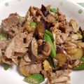 クックQ5I5KR☆'s cooksnap of when they made オクラとまいたけと茄子の豚バラ炒め.
