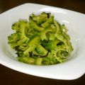 yukieseven's cooksnap of when they made 下処理で苦くない★ゴーヤの塩昆布和え.