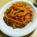 はるこよ's cooksnap of when they made ワンポットパスタ～水漬け時短ナポリタン.