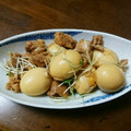©ｍｉｈｏ's cooksnap of when they made お酢で鶏肉と卵のさっぱり煮.