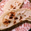 ﾏﾕｺｺ's cooksnap of when they made 豆乳ヨーグルトで！フライパン焼きナン.