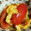 とりっぴぃた's cooksnap of when they made トマトと卵の炒め物.